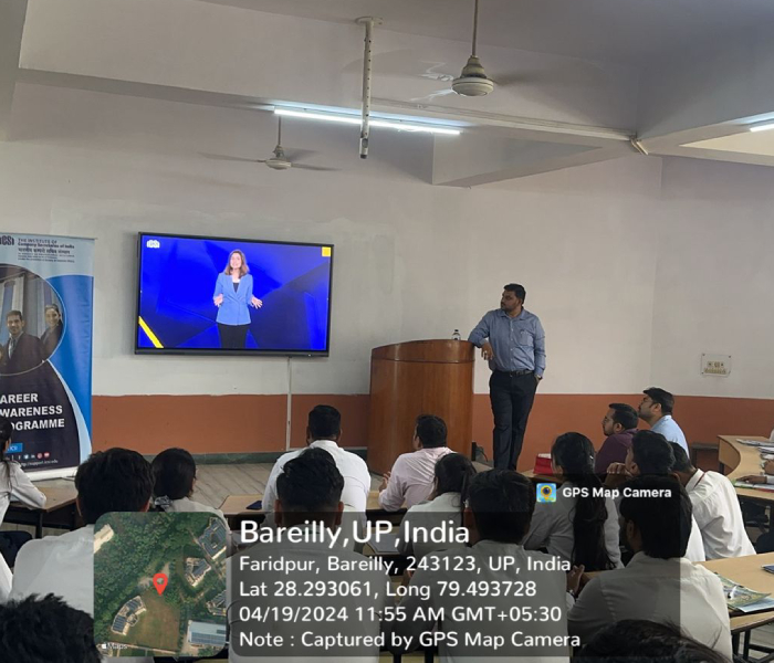 Career Awareness Programme By Icsi Organised By Department Of B.com On 19th April 2024