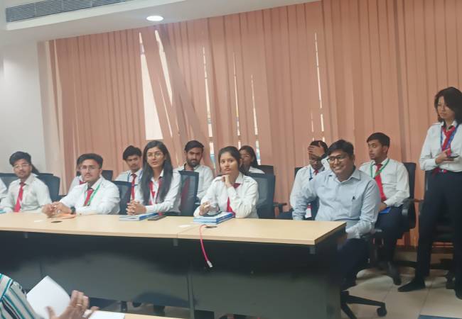 Industrial Visit To Cnh Industrial, Greater Noida (U.p.) Organised By B.com Department On 30th April 2024