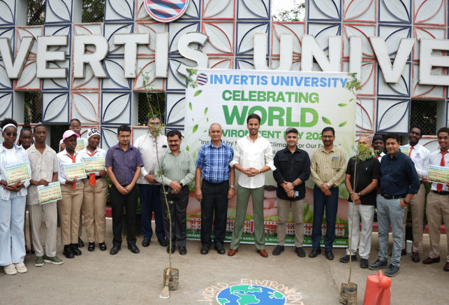 World Environment Day 2026 Celebrated at Invertis University
