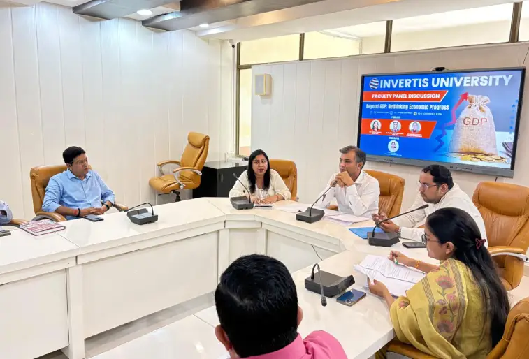 Invertis University Management Faculty Discuss Economic Progress Beyond GDP