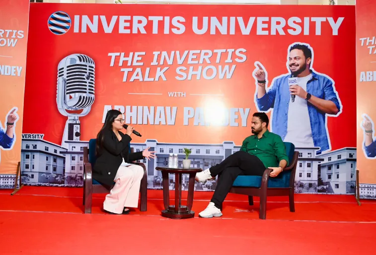 Invertis Talk Show with Abhinav Pandey